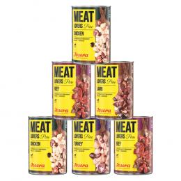 Josera Meatlovers Pure 6 x 400 g - Mix (4 Sorten, altes Design)