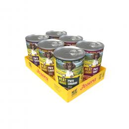 Josera Meatlovers Pure 6 x 800 g - Mixpaket (4 Sorten, neues Design)