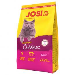 JosiCat Sterilised Classic Lachs - 650 g