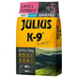 JULIUS K-9 Adult Lamm & Kräuter - Sparpaket: 2 x 10 kg