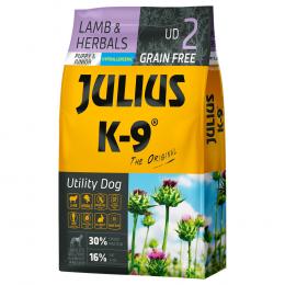 JULIUS K-9 Puppy & Junior Lamm & Kräuter - Sparpaket: 2 x 10 kg