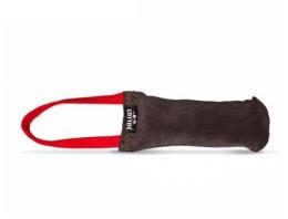 Julius K9 Beißring Leder Äußere Nähte 1 Handgriff 20 Cm
