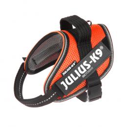 JULIUS-K9 IDC® POWAIR Geschirr - orange - Größe L/1: Brustumfang 63 - 85 cm