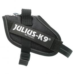JULIUS-K9 IDC®-Powergeschirr - schwarz - Größe Mini-Mini: Brustumfang 40 - 53 cm