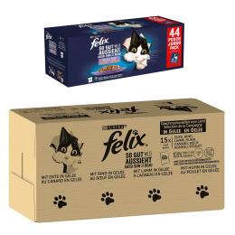 Jumbopack Felix + 44 x 85 g Pouches gratis! - 120 x 85 g 