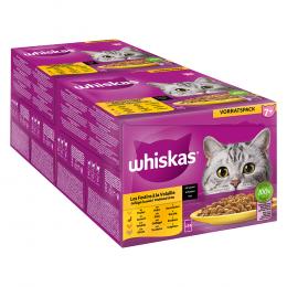 Angebot für Jumbopack Whiskas Senior Frischebeutel 144 x 85 g - 7+ Geflügel Auswahl in Sauce - Kategorie Katze / Katzenfutter nass / Whiskas / Whiskas Senior.  Lieferzeit: 1-2 Tage -  jetzt kaufen.