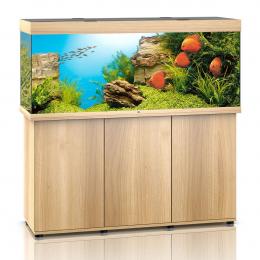 Juwel Rio 450 LED Aquarium mit Unterschrank SBX helles holz