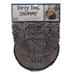 Karlie Dirty Dog Shammy Handtuch 80x35cm grau