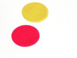 Karlie Flamingo Latex Frisbee Peewee Rot / Gelb 10-15 Cm