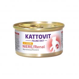 KATTOVIT Feline Diet Niere/Renal Huhn 12x85g