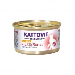 KATTOVIT Feline Diet Niere/Renal Huhn 24x85g