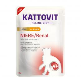 Kattovit Niere/Renal Paté mit Huhn 10x85g