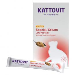 Kattovit Spezial-Cream Low Protein - Sparpaket: Huhn (66 x 15 g)