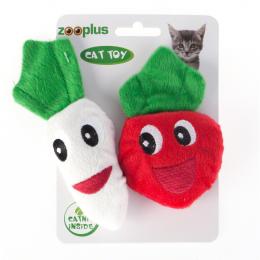 Katzenspielzeug Catnip Veggies - Sparpaket: 2 x 2er Set