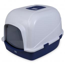 Katzentoilette Eclipse L - 56x70x46cm blau