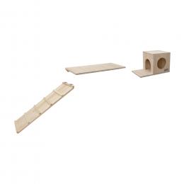 Angebot für Kerbl Pet Kleintier Wand-Parkour Sidewalk - 3-teilig - Kategorie Kleintier / Käfigzubehör / Alle Zubehörartikel / -.  Lieferzeit: 1-2 Tage -  jetzt kaufen.