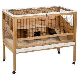 Kerbl Pet Kleintierkäfig Indoor Deluxe - L 115 x B 60 x H 92,5 cm