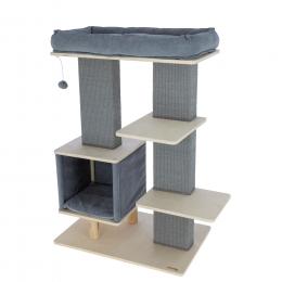 Angebot für Kerbl Pet Kratzbaum Noah IV - grau - Kategorie Katzenfutter & Zubehör / Kratzbaum & Kratzmöbel / Kratzbaum mittel / bis 120 cm.  Lieferzeit: 1-2 Tage -  jetzt kaufen.
