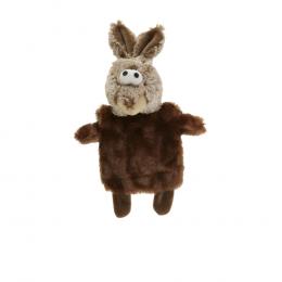 Kerbl Pet Snackdummy Hase aus Plüsch - ca. L 25 x B 15 cm