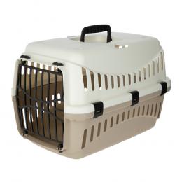 Kerbl Pet Transportbox Expedion - taupe / beige: L 45 x B 30 x H 30 cm