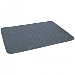Kerbl Pet Waschbare Urinunterlage, grau - ca. L 90 x B 60 cm