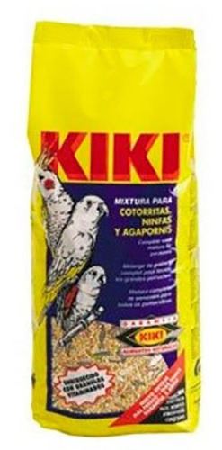 Kiki Food Bag Sittiche, Nymphen Und Agap. 1 Kg