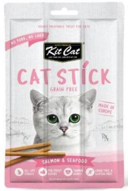 Kit Cat Lachs- Und Meeresfrüchte-Stick Für Katzen 15 Gr