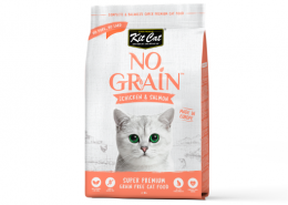 Kit Cat No Grain Hairball Control Mit Huhn Und Lachs Für Katzen 1 Kg