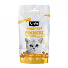 Kit Cat Purrfect Pockets Hühner- Und Käsetaschen 60 Gr