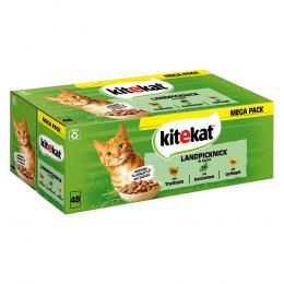 Kitekat Frischebeutel 96 x 85 g - Landpicknick in Soße