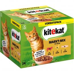 Kitekat Multipack Markt-Mix in Gelee 24x85g