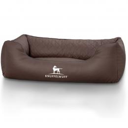 Knuffelwuff Hundebett Milan braun M-L 85x63cm