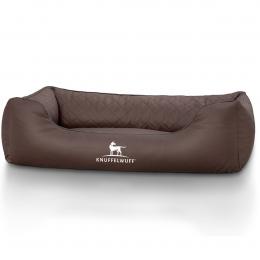 Knuffelwuff Hundebett Milan braun XXL 120x85cm