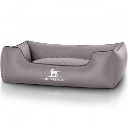 Knuffelwuff Hundebett Milan grau M-L 85x63cm