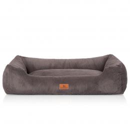 Knuffelwuff Hundebett Olivia Braungrau M-L