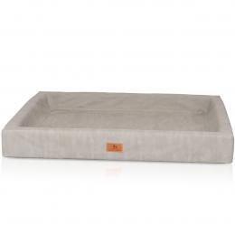 Knuffelwuff orthopädisches Hundebett Austin Grau M-L