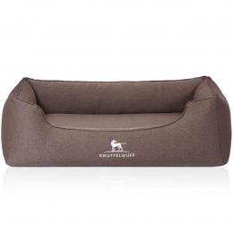 Knuffelwuff orthopädisches Hundebett Leano Braun M-L