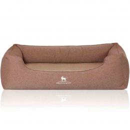 Knuffelwuff orthopädisches Hundebett Leano Hellbraun XL