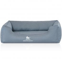 Knuffelwuff orthopädisches Hundebett Leon Hellblau M-L 85x63cm