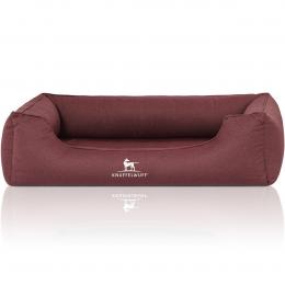 Knuffelwuff orthopädisches Hundebett Leon Rot XL 105x75cm