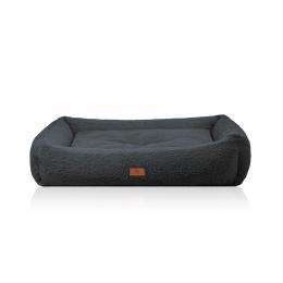 Knuffelwuff orthopädisches Hundebett Matteo Schwarz M-L