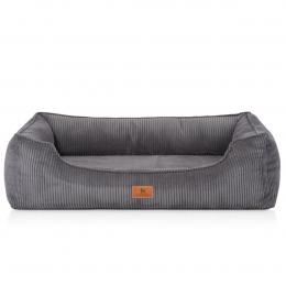 Knuffelwuff orthopädisches Hundebett Nunavut Grau XL