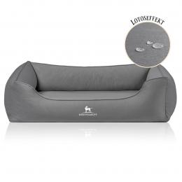 Knuffelwuff orthopädisches Hundebett Oliver Dunkelgrau XL