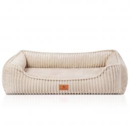 Knuffelwuff orthopädisches Hundebett Sedona Beige M-L