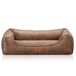 Knuffelwuff orthopädisches Hundebett Sedona Braun M-L