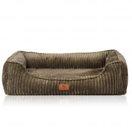 Knuffelwuff orthopädisches Hundebett Sedona Khaki XL