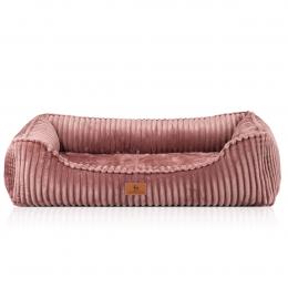 Knuffelwuff orthopädisches Hundebett Sedona Rosa XXL