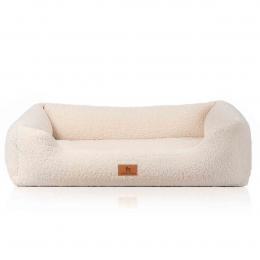 Knuffelwuff orthopädisches Hundebett Wollekopp Beige XXL