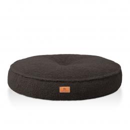 Knuffelwuff orthopädisches rundes Hundebett Tivano Braun ø80cm