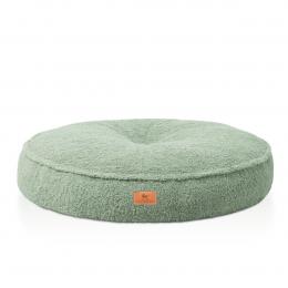 Knuffelwuff orthopädisches rundes Hundebett Tivano Khaki ø100cm